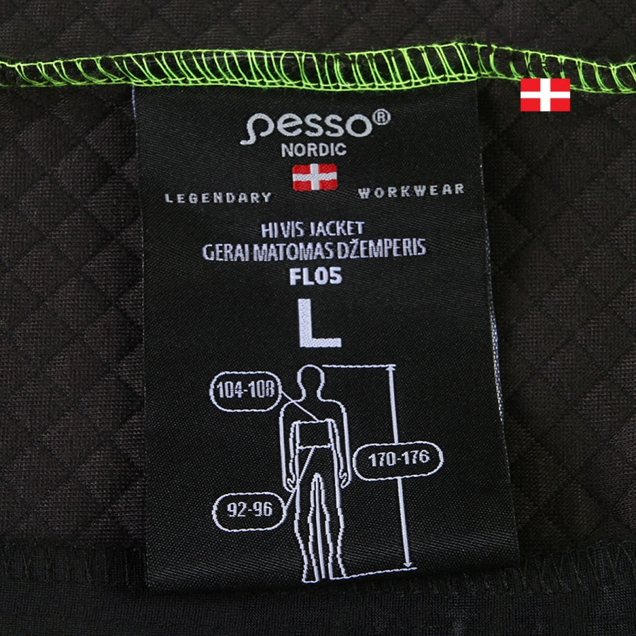 Džemperis High Visibility Pesso FL05, Dzeltens