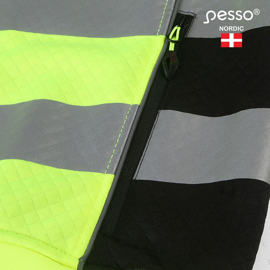Džemperis High Visibility Pesso FL05, Dzeltens