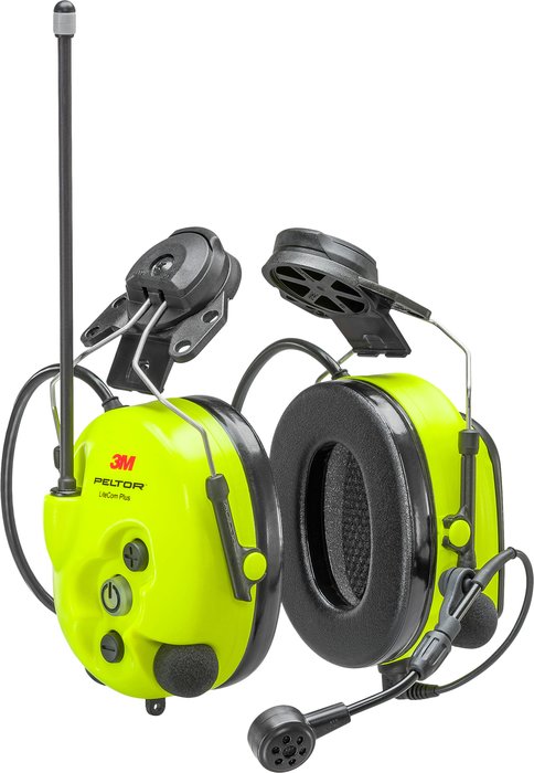Peltor LiteCom Plus Ear Defenders with Helmet Attachments