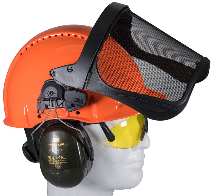 Peltor Head Protection Combination G3000M, H520, V5JSV, V9 Safety Specs