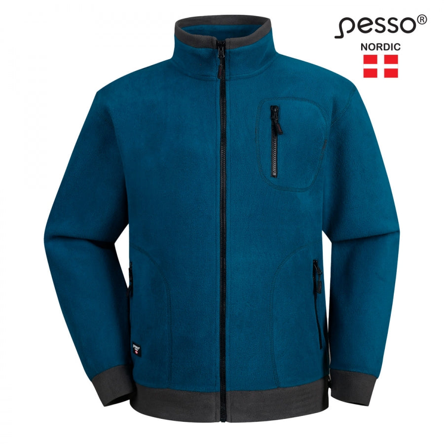 Silts flīsa džemperis Pesso, Zils