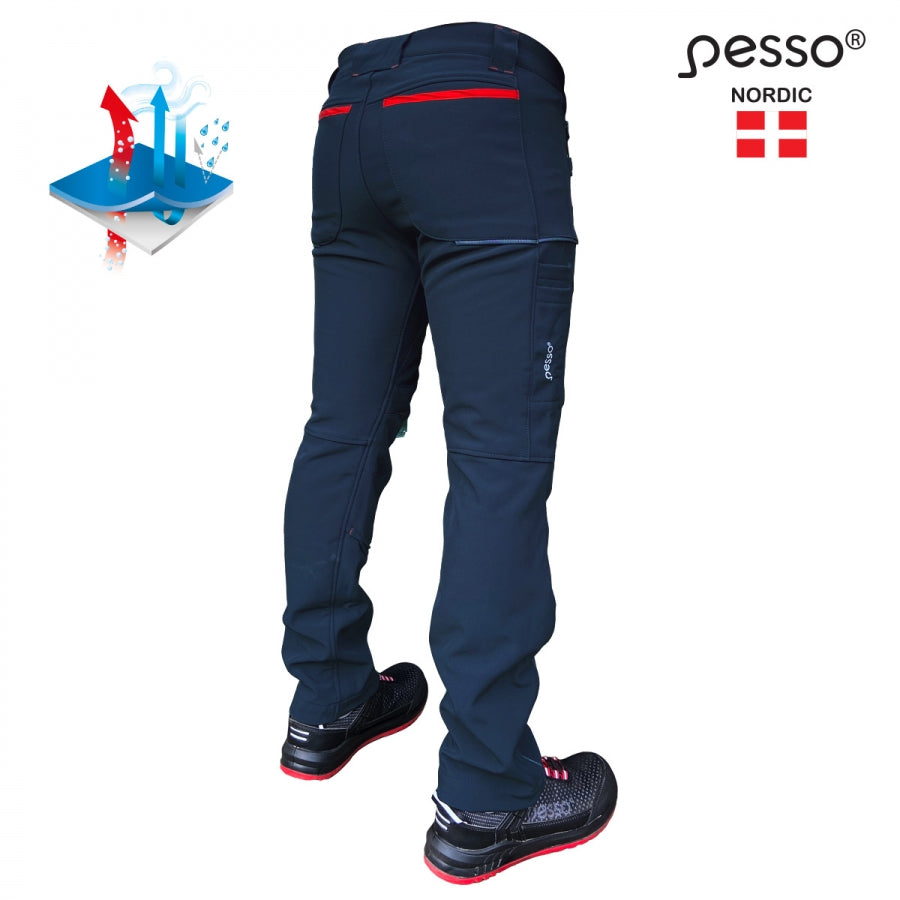Bikses Softshell Pesso Nebraska, Navy