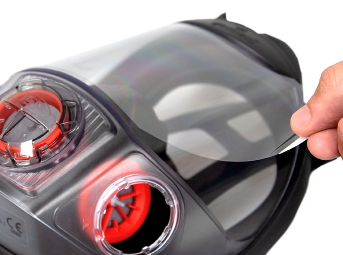 JSP Protective Visor Foil for the Force 10 Full Face Mask