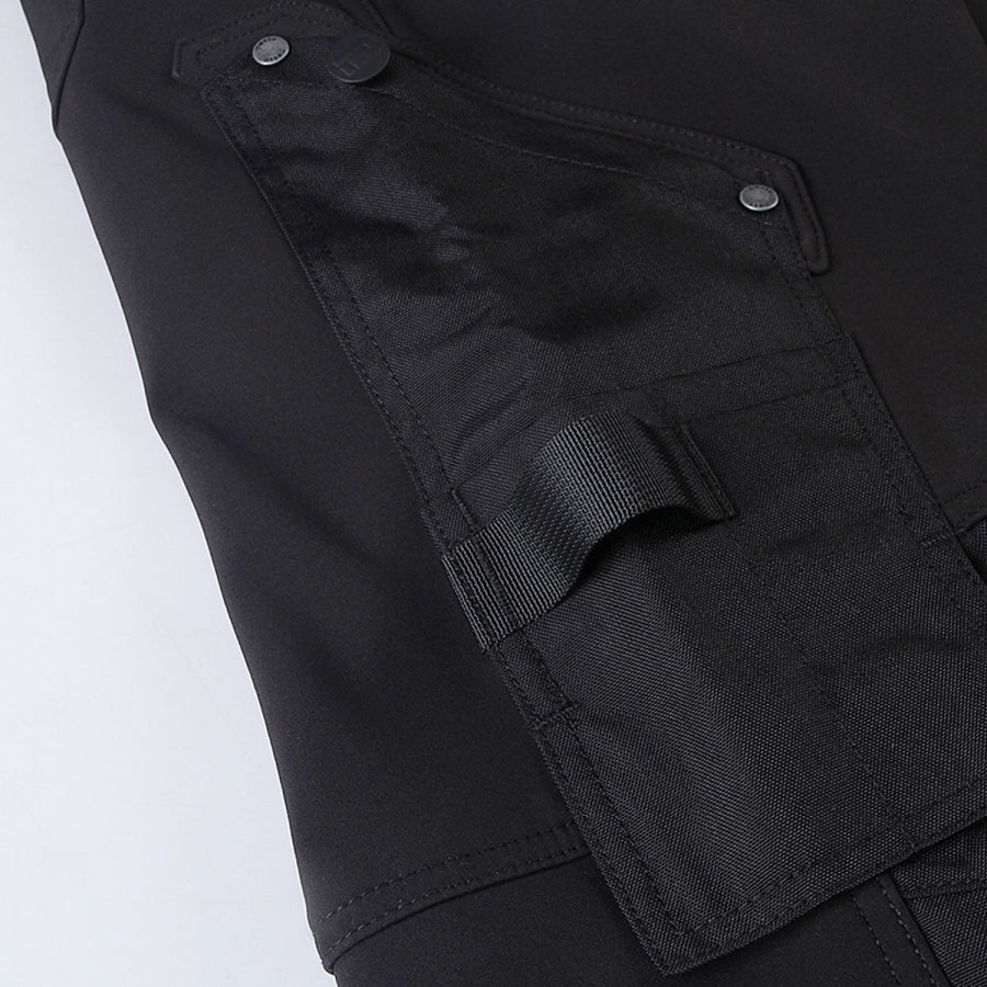 Bikses Softshell Pesso Mercury, Melnas
