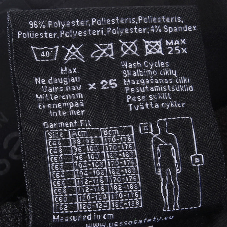 Bikses Softshell Pesso Mercury, Melnas