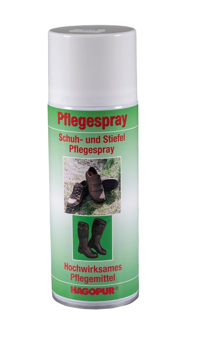Hagopur shoe and boot care spray