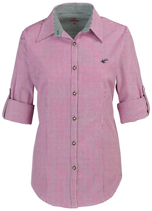 OS-Trachten Ladies' Long Sleeve Blouse