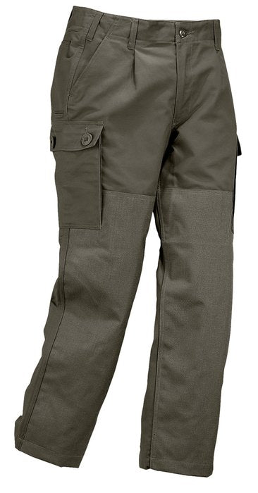 Military Style Trousers with Cordura Inserts