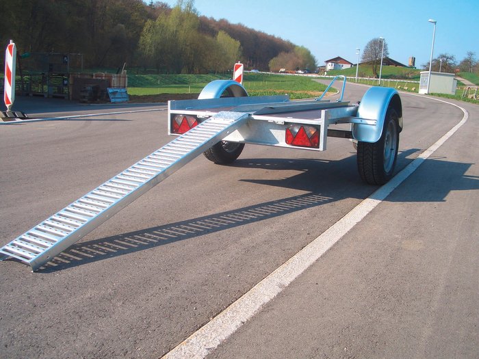 Galvanised Steel Loading Ramp
