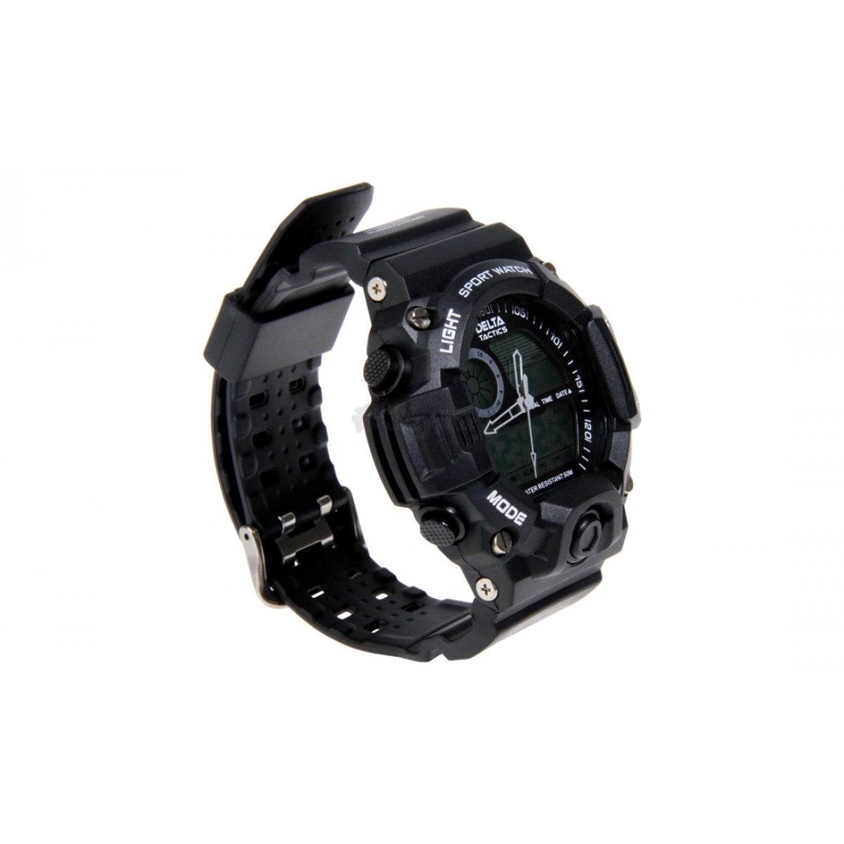 Analogais un digitāls taktiskais pulkstenis BLACK DELTA TACTICS