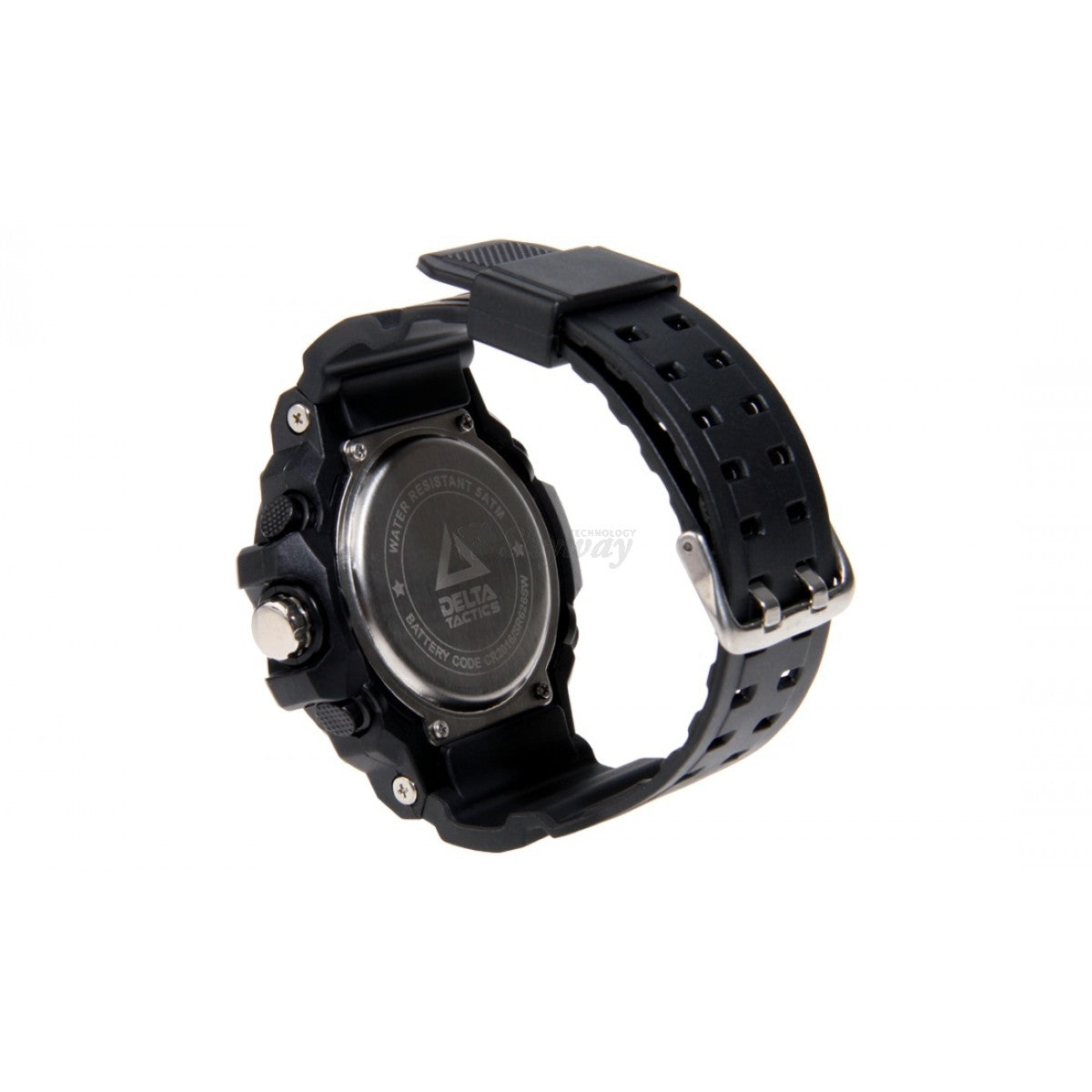 Analogais un digitāls taktiskais pulkstenis BLACK DELTA TACTICS