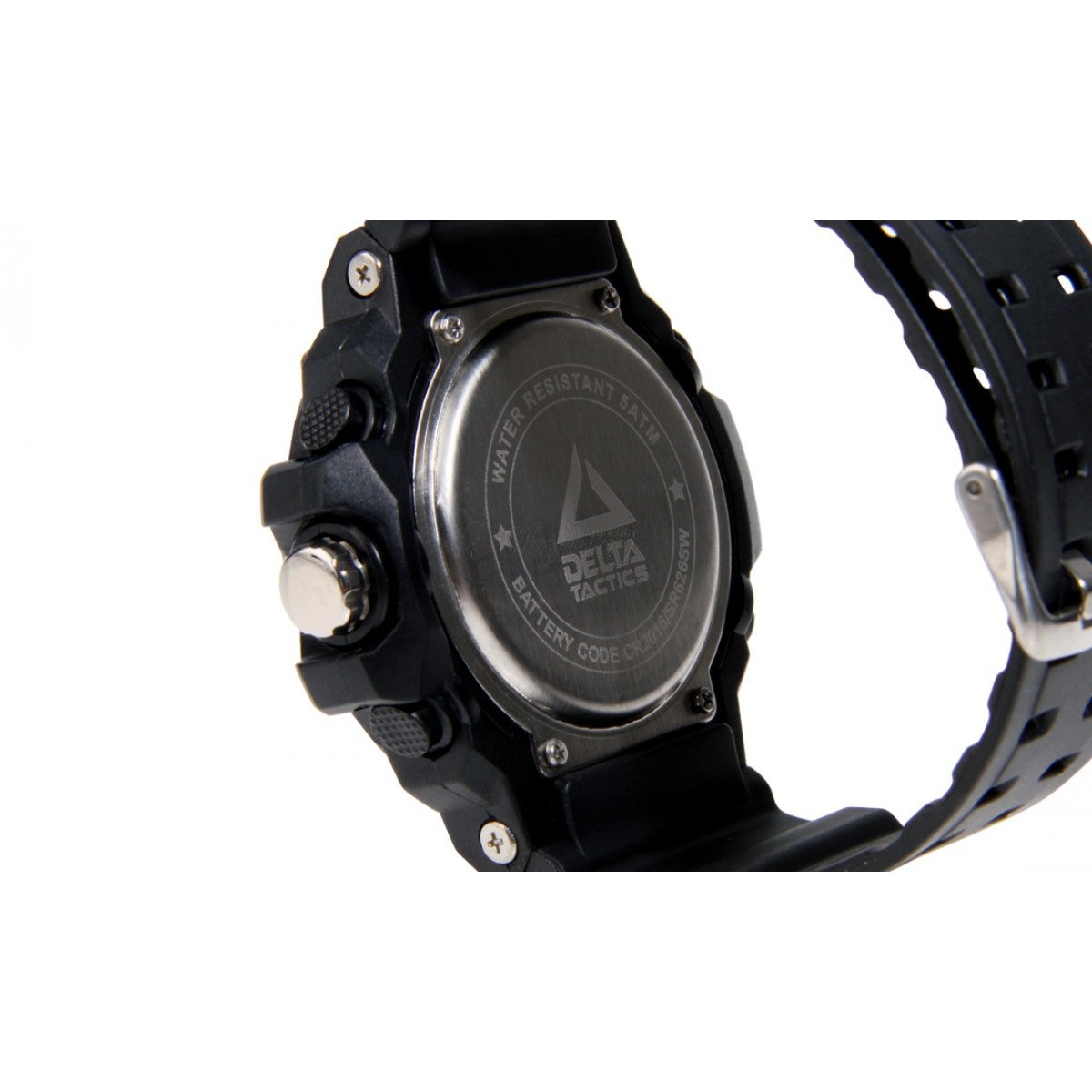 Analogais un digitāls taktiskais pulkstenis BLACK DELTA TACTICS