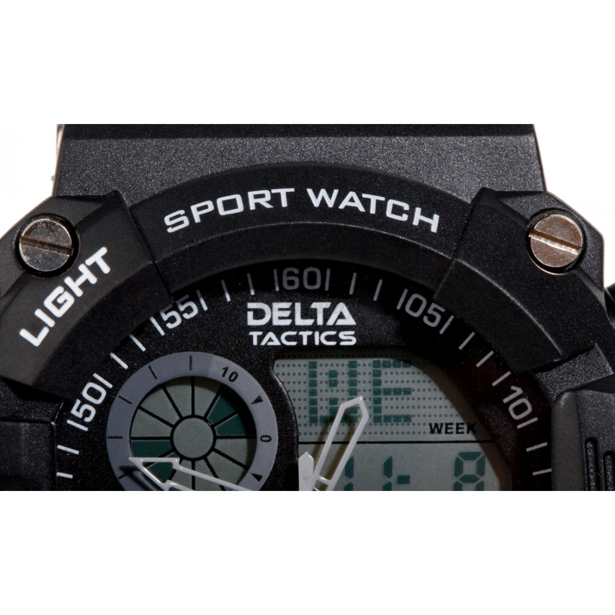 Analogais un digitāls taktiskais pulkstenis BLACK DELTA TACTICS