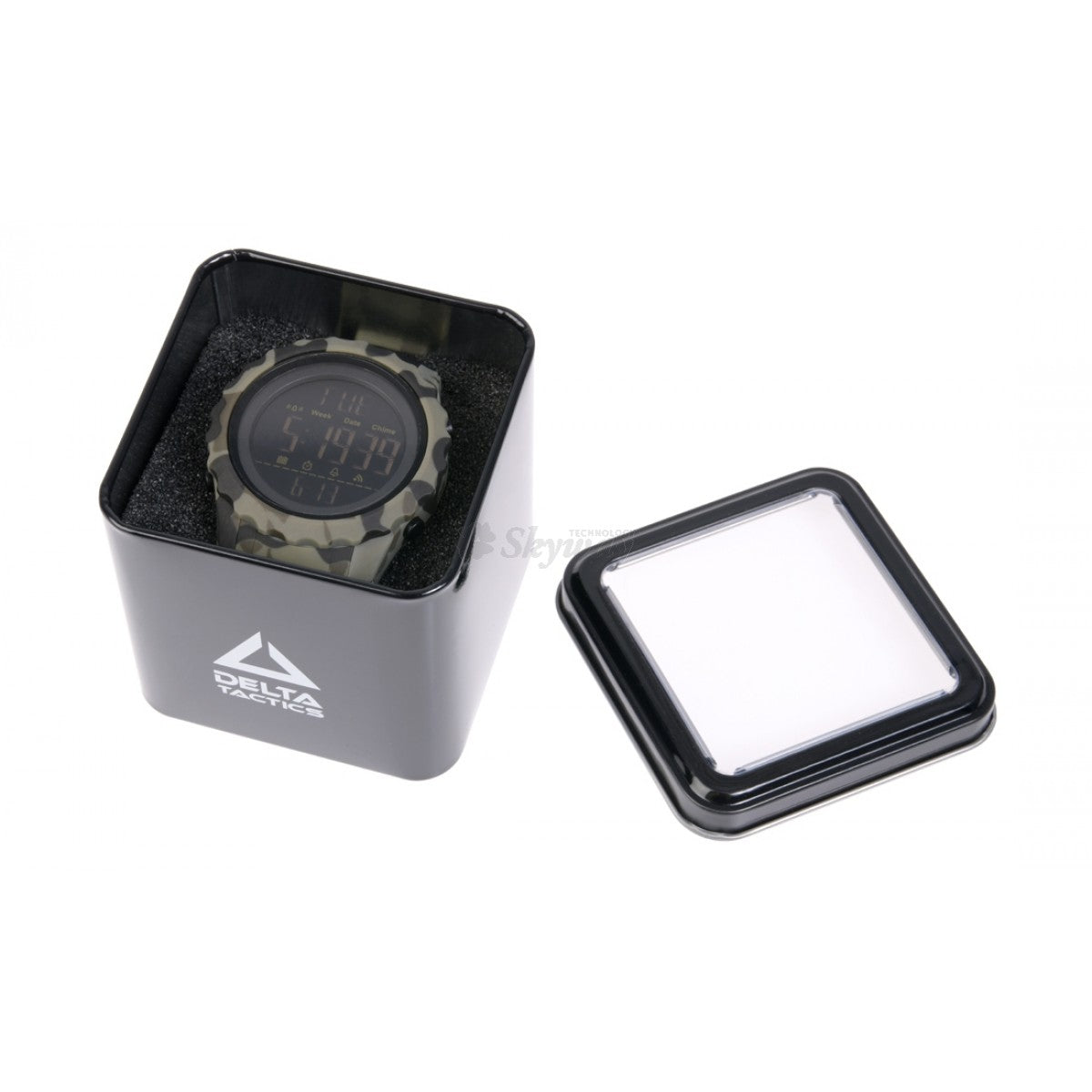 Digitāls taktiskais pulkstenis DELTA TACTICS, Armijas zaļš