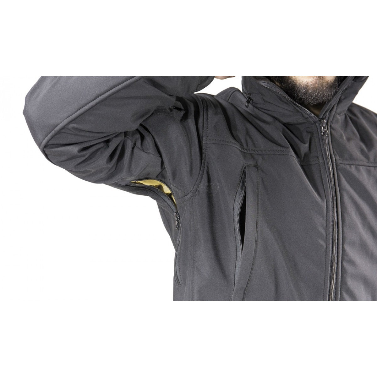 Jaka DELTA TACTICS SOFTSHELL, Melna