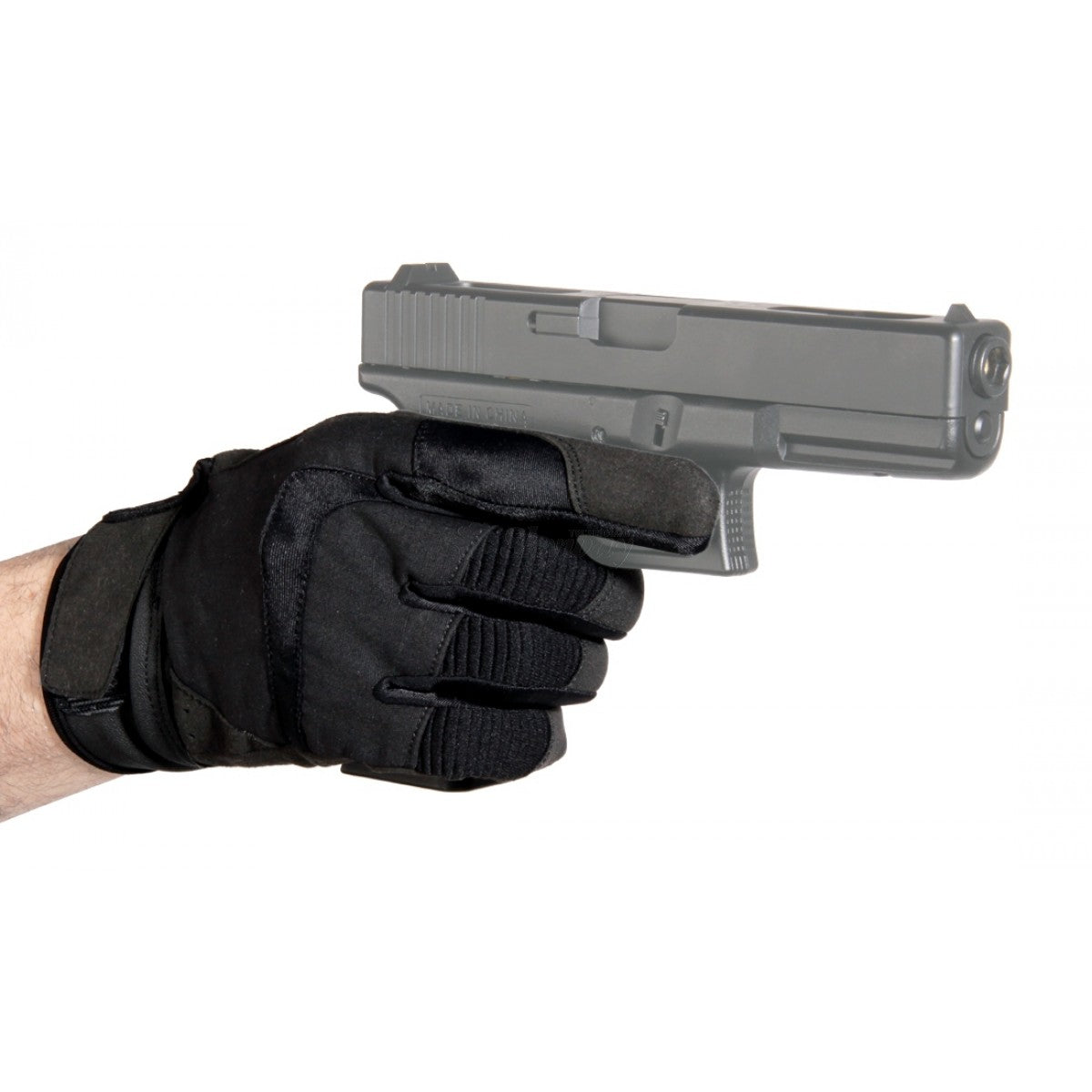 Kaujas cimdi DELTA TACTICS, Melni