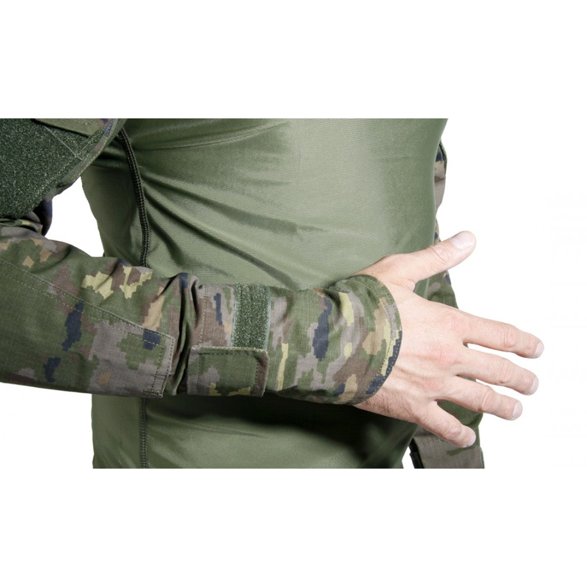 Kaujas T-krekls DELTA TACTICS SPANISH WOODLAND