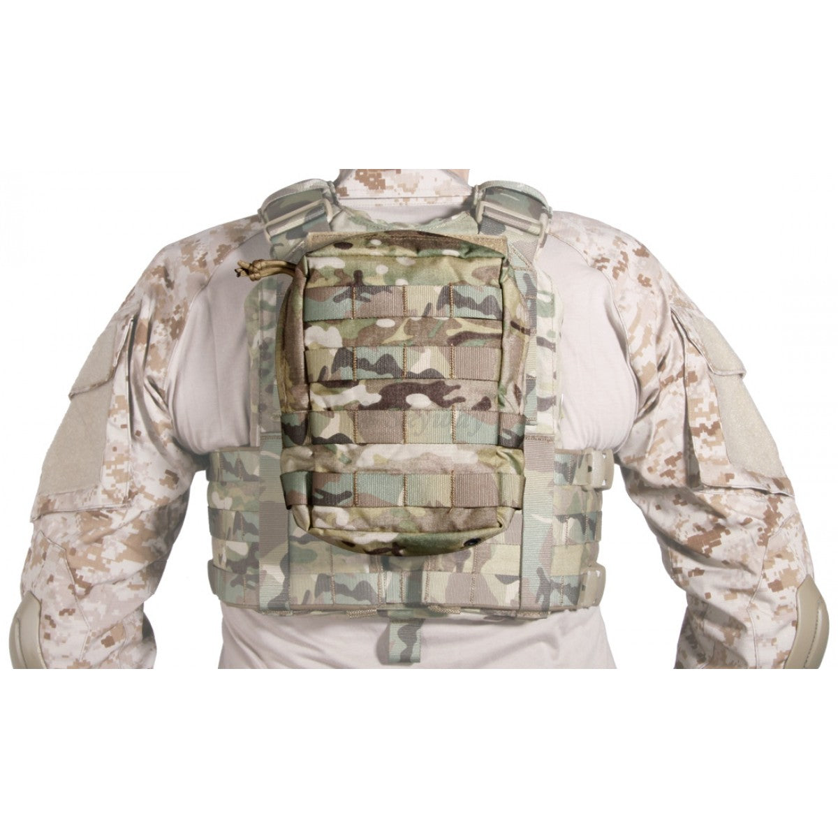 Daudzfunkcionāla vertikāla vidukļa soma GERONIMO BIG MULTICAM