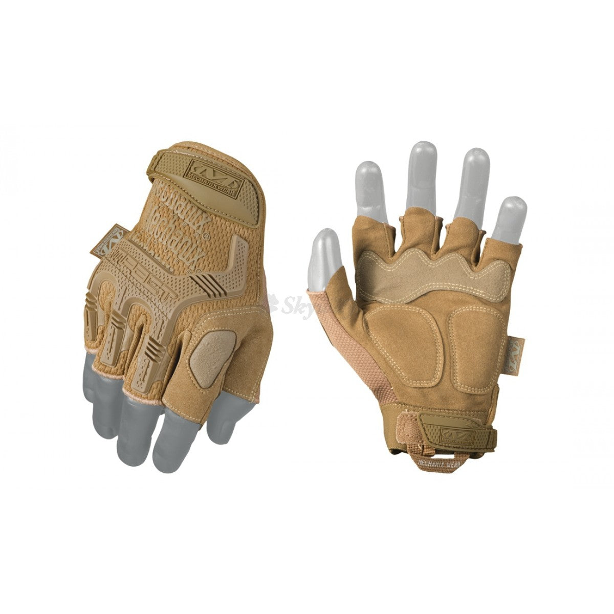 Cimdi MECHANIX M-PACT FINGERLESS COYOTE